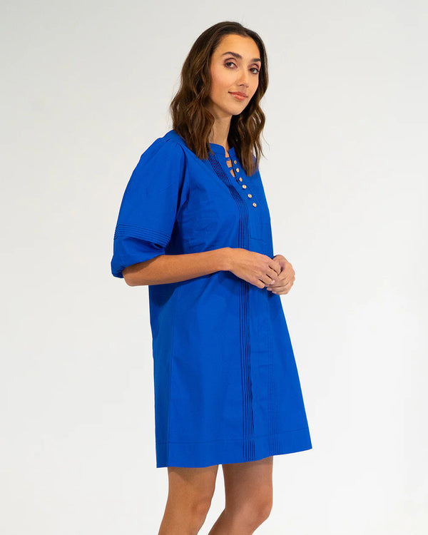 MONTEREY MINI DRESS in Cobalt by Elms and King