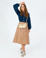 MONTY BAG | Light Gold Crinkle