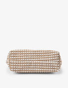 NAPILI CASE LARGE in Latte and White by Elms + King