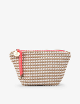 NAPILI CASE SMALL in Latte and White by Elms + King