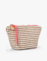 NAPILI CASE SMALL in Latte and White by Elms + King