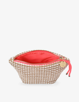 NAPILI CASE SMALL in Latte and White by Elms + King