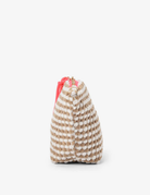 NAPILI CASE SMALL in Latte and White by Elms + King