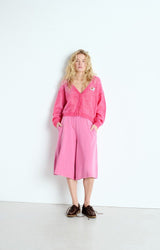 NENYBAY CARDIGAN NEN19A in Hibiscus by American Vintage