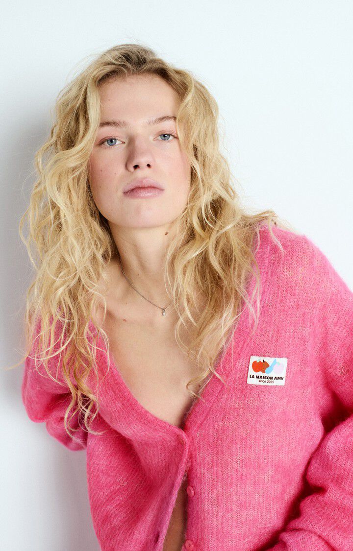 NENYBAY CARDIGAN NEN19A in Hibiscus by American Vintage
