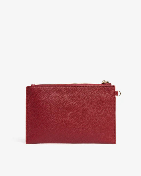 NEW YORK COIN PURSE in Burgundy by Elms and King