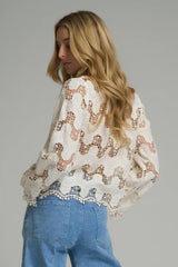NORFOLK TOP in Natural, by Lilya 