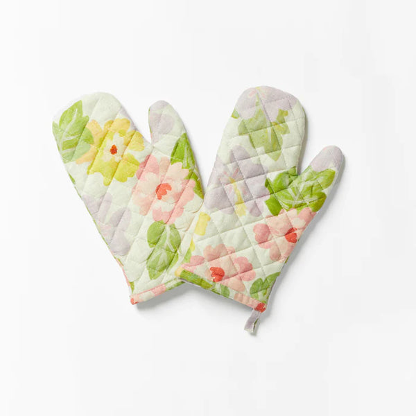 OVEN MITTS in Mini Moana Floral from Bonnie and Nei