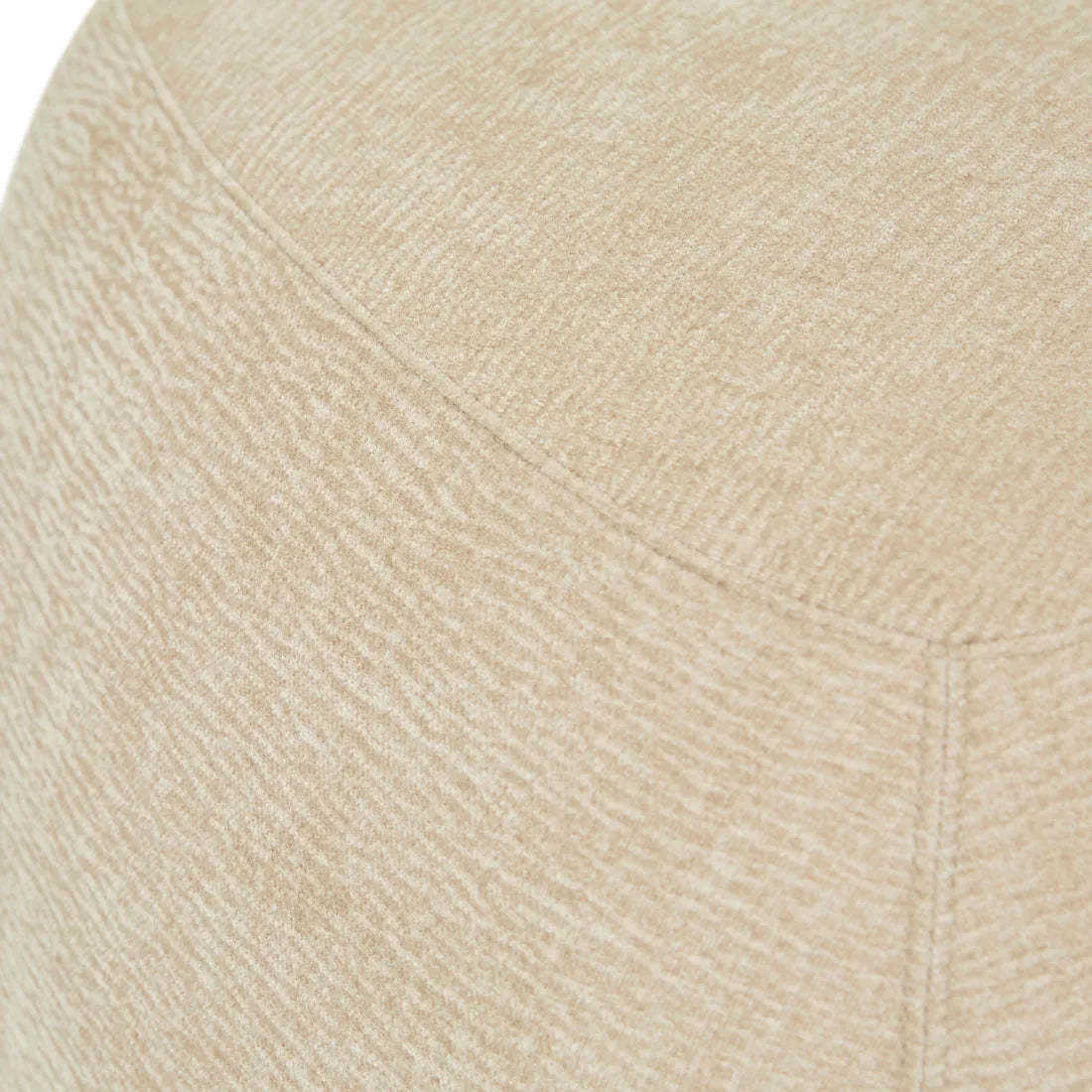 PEBBLE SMALL OTTOMAN in Sand Drift by GlobeWest at Darling & Domain