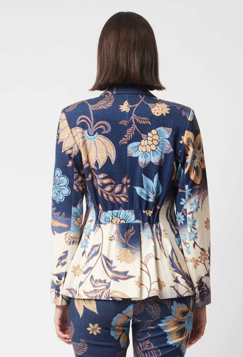 VENUS PONTE BLAZER in Lotus Flower from Oncewas