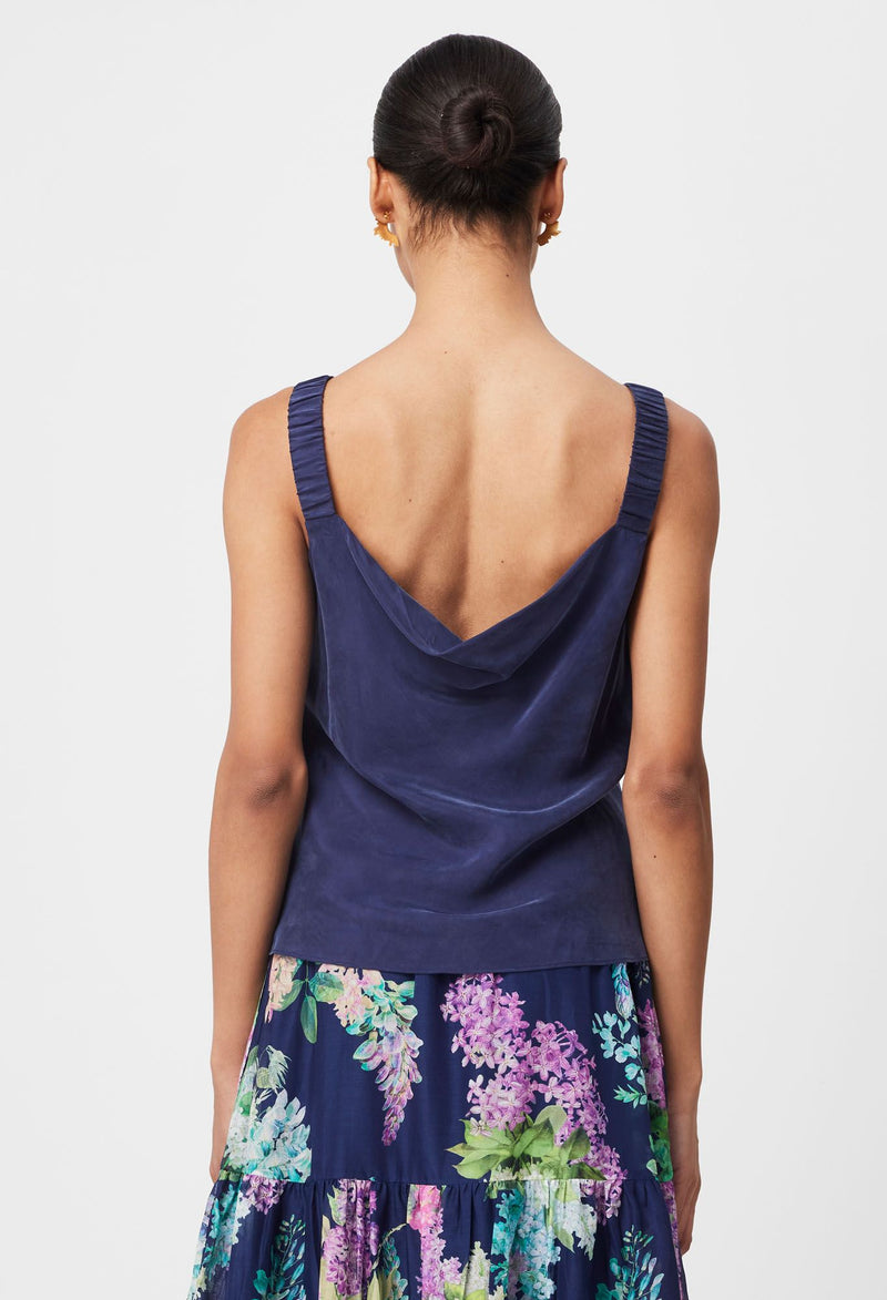 DELRAY REVERSIBLE CUPRO CAMI | Lapis