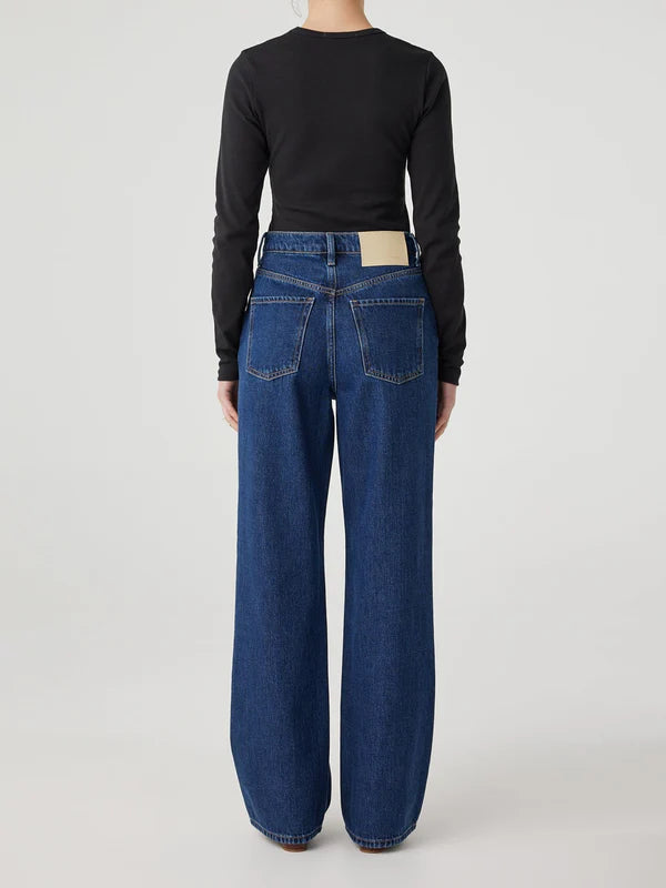 GRACE JEAN in Steel by Nobody Denim