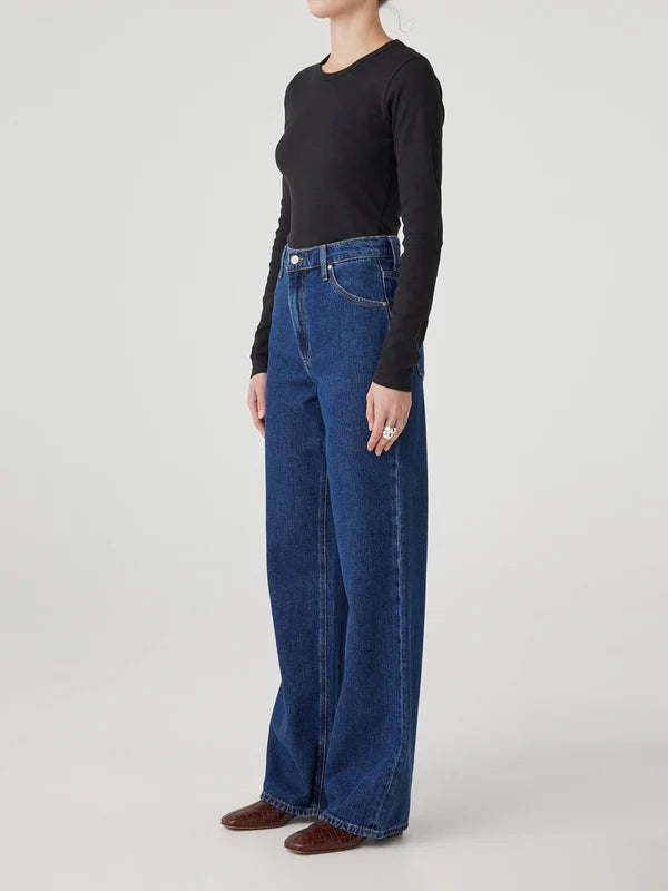 GRACE JEAN in Steel by Nobody Denim