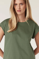 Pima Tee in Khaki from Cable Melbourne