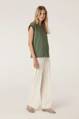 Pima Tee in Khaki from Cable Melbourne