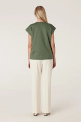 Pima Tee in Khaki from Cable Melbourne