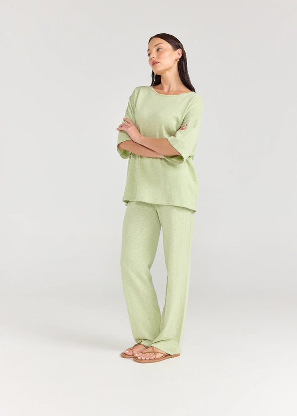 SAVANNAH TEE in Aloe by Pippa Ridley