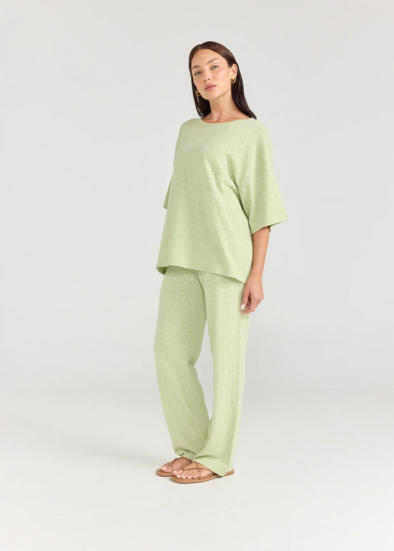 SAVANNAH TEE in Aloe by Pippa Ridley