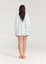 LINA TOP in Sky by Pippa Ridley