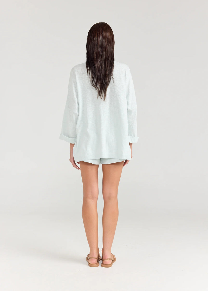 LINA TOP in Sky by Pippa Ridley