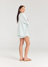 LINA TOP in Sky by Pippa Ridley