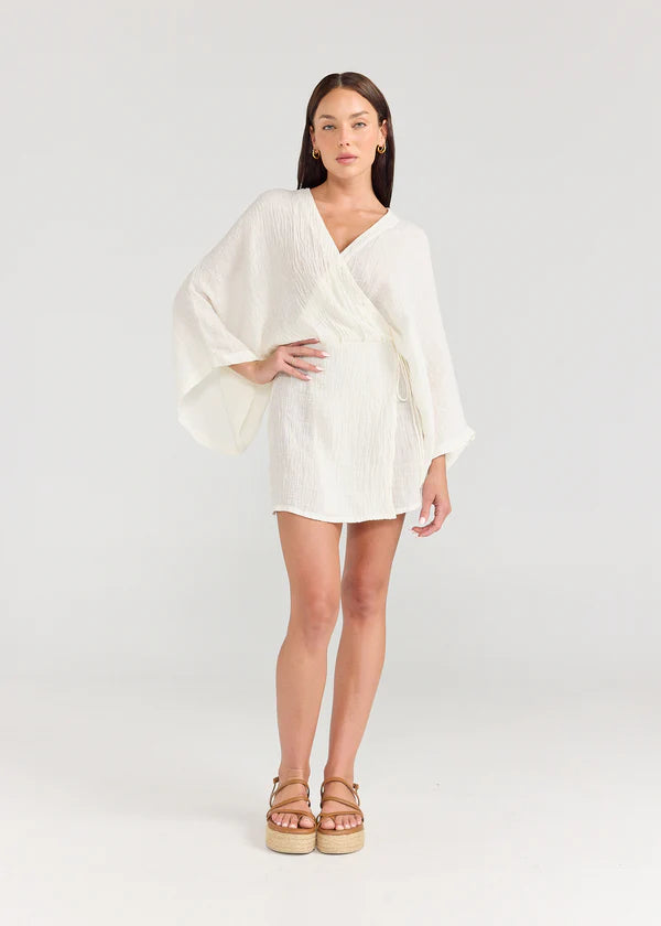 FARRAH DRESS | White