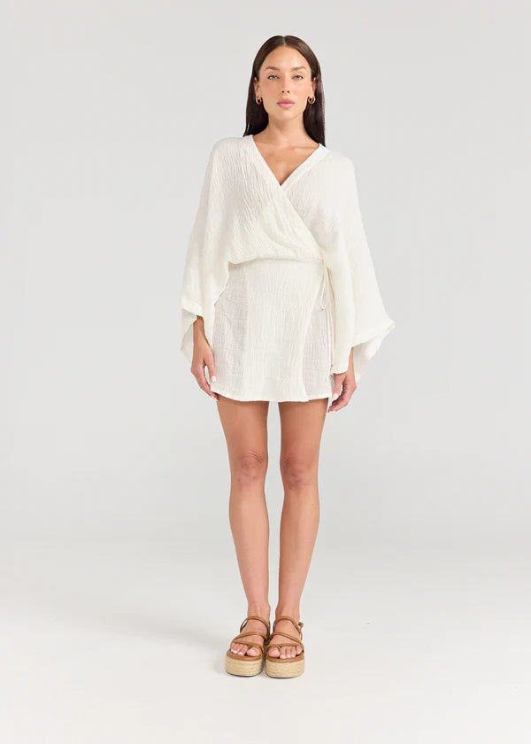FARRAH DRESS | White