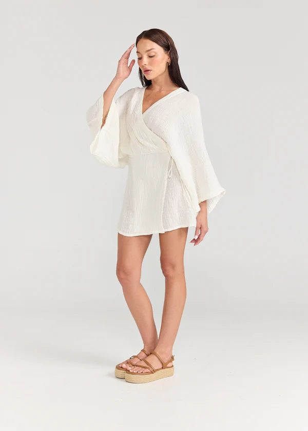 FARRAH DRESS | White