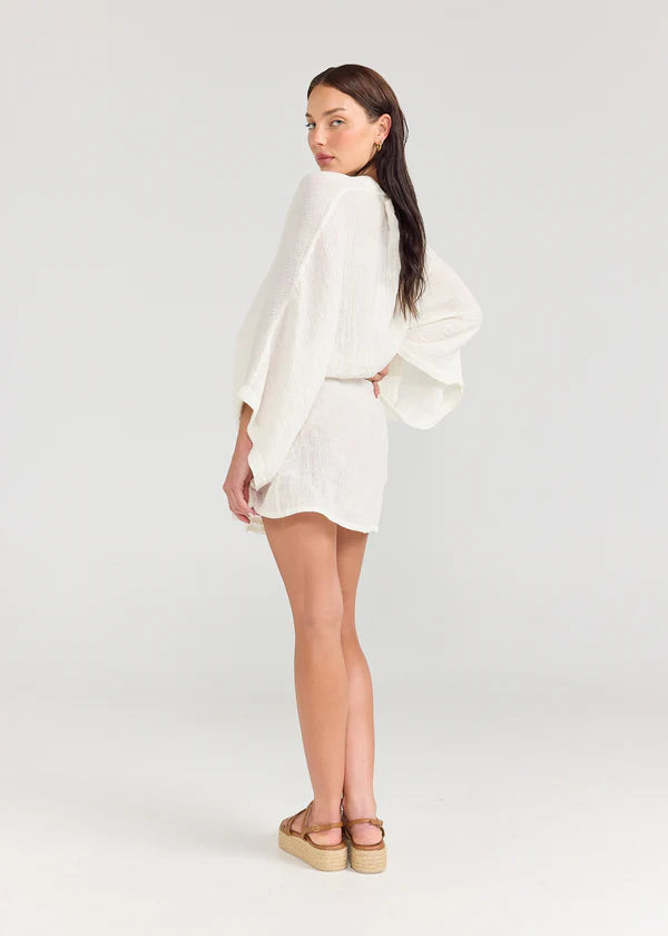 FARRAH DRESS | White