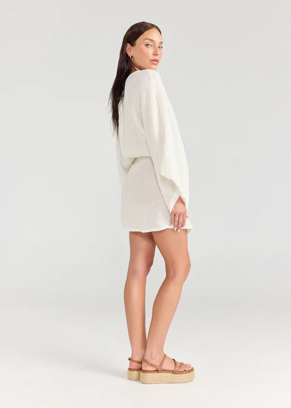 FARRAH DRESS | White