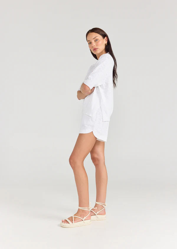 POLO TOP | White