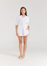 POLO TOP | White