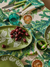 VINES GREEN OVAL PLATE from Bonnie and Neil