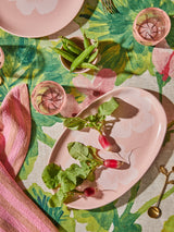 JARDIN PINK OVAL PLATE from Bonnie and Neil