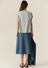 CARSEN DENIM SKIRT | Light Wash