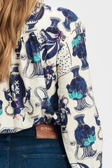 POM BLOUSE | Milly Vases Cream