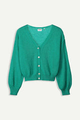 POM CARDIGAN | Fresh Green