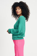 POM CARDIGAN | Fresh Green