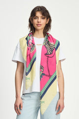 POM SHAWL | Vases Pink