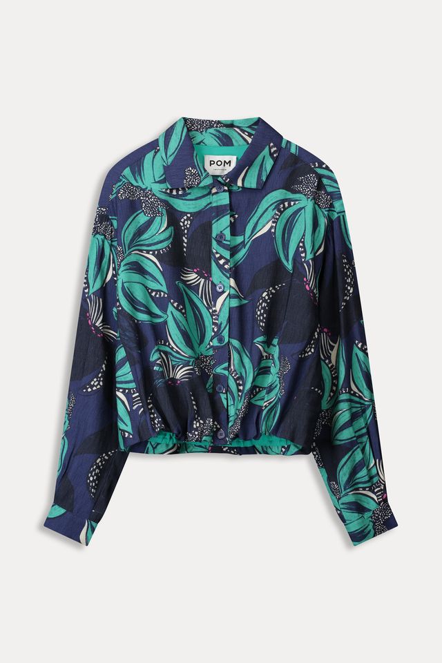 POM BLOUSE | Delicacy Green - Darling & Domain