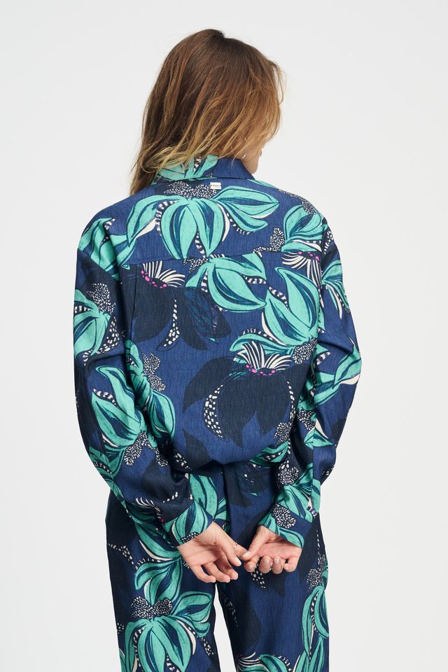 POM BLOUSE | Delicacy Green - Darling & Domain