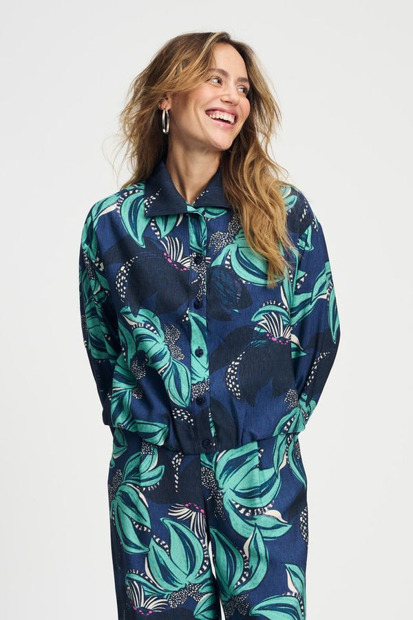 POM BLOUSE | Delicacy Green