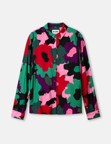 POM BLOUSE in Mila Abstract Flower by POM Amsterdam