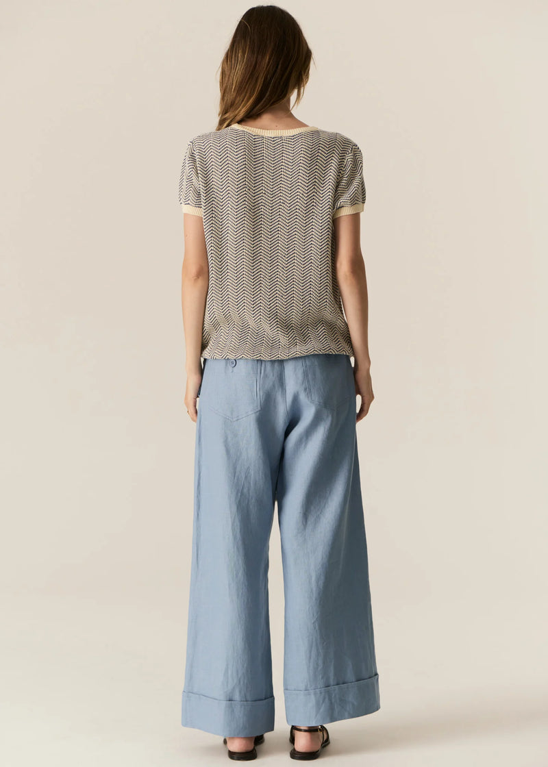 SAGA PANT in Blue by Pol Clothing
