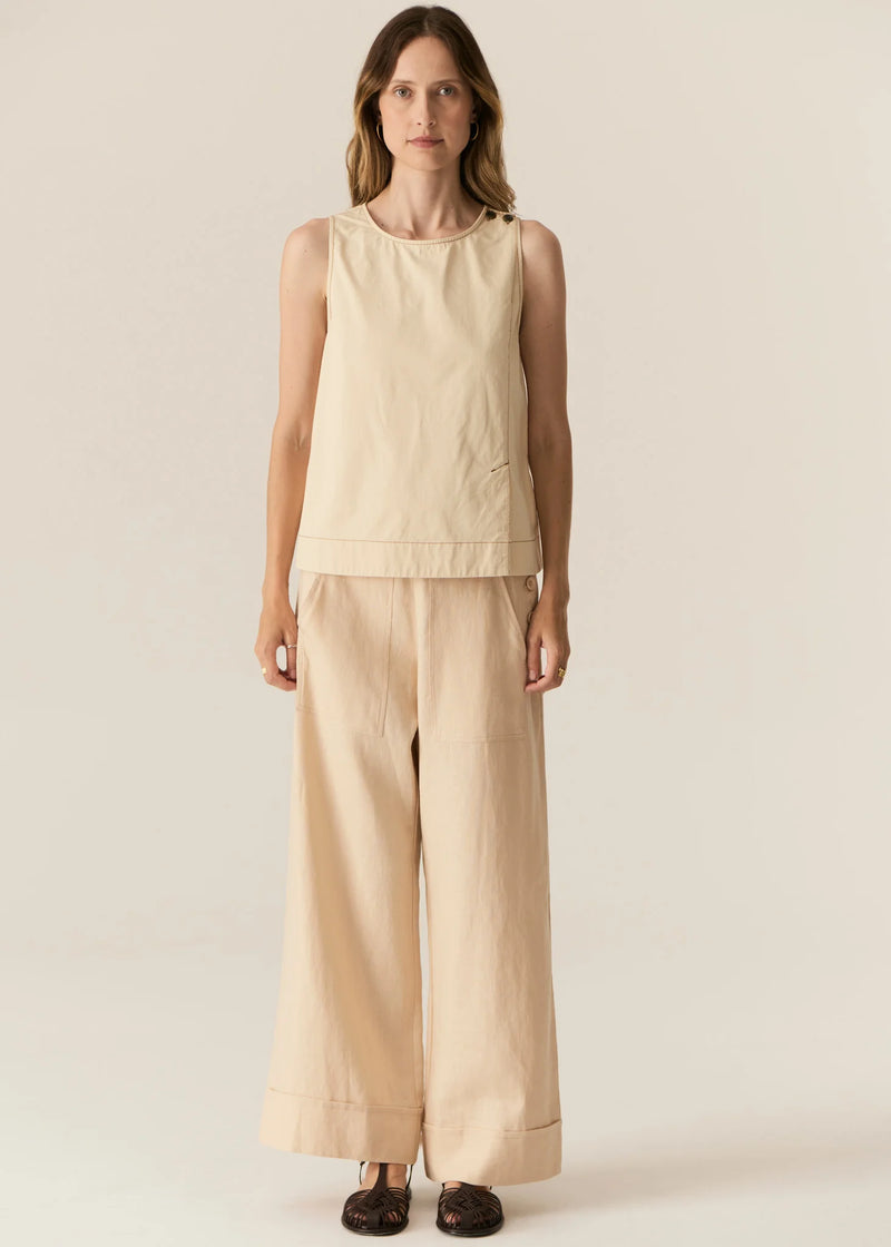 SAGA PANT in Butter by Pol Clothing
