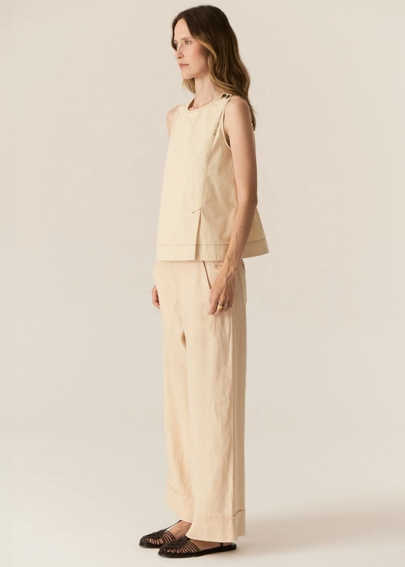 SAGA PANT in Butter by Pol Clothing