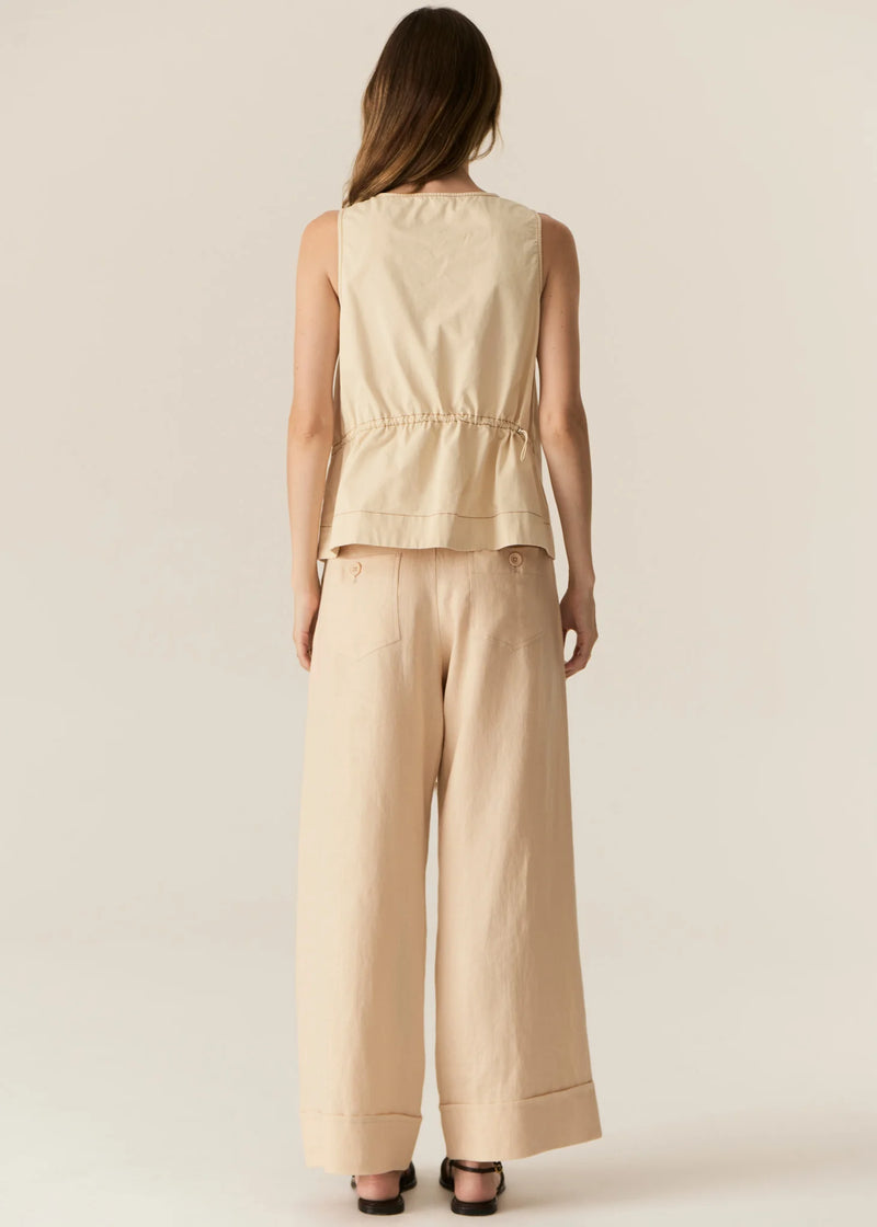 SAGA PANT in Butter by Pol Clothing