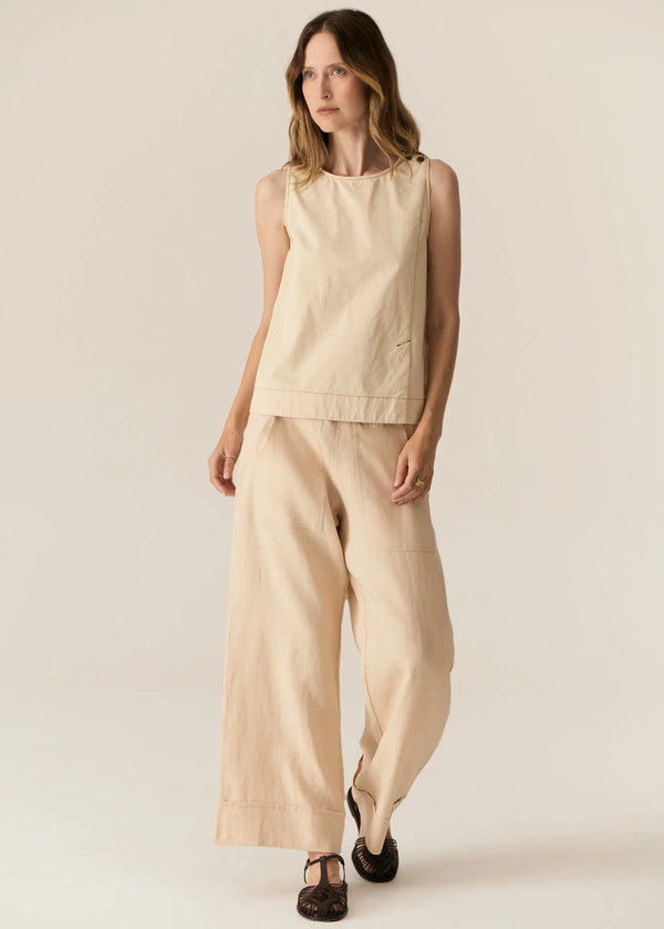 SAGA PANT in Butter by Pol Clothing