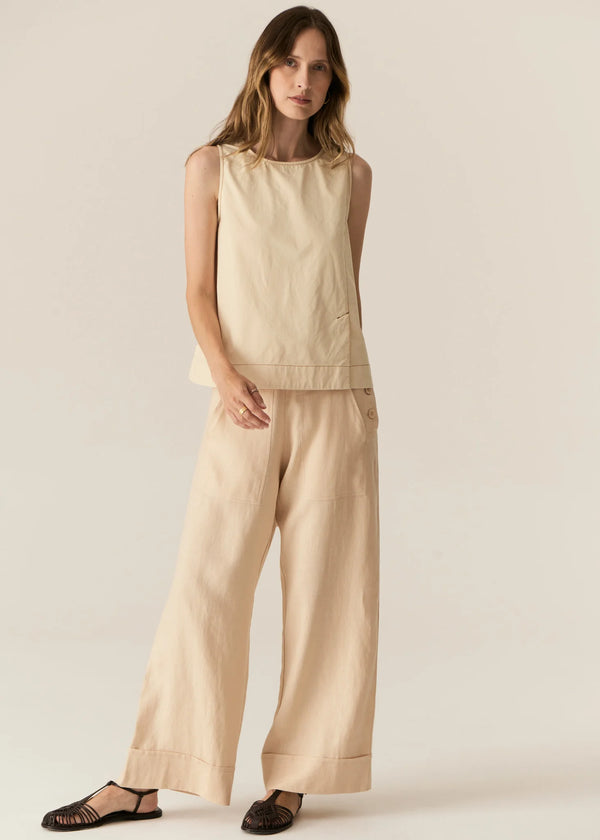 SAGA PANT in Butter by Pol Clothing
