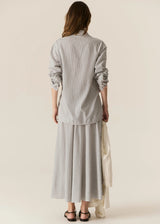 VERA LS SHIRT in Blue Stripe by Pol Clothing